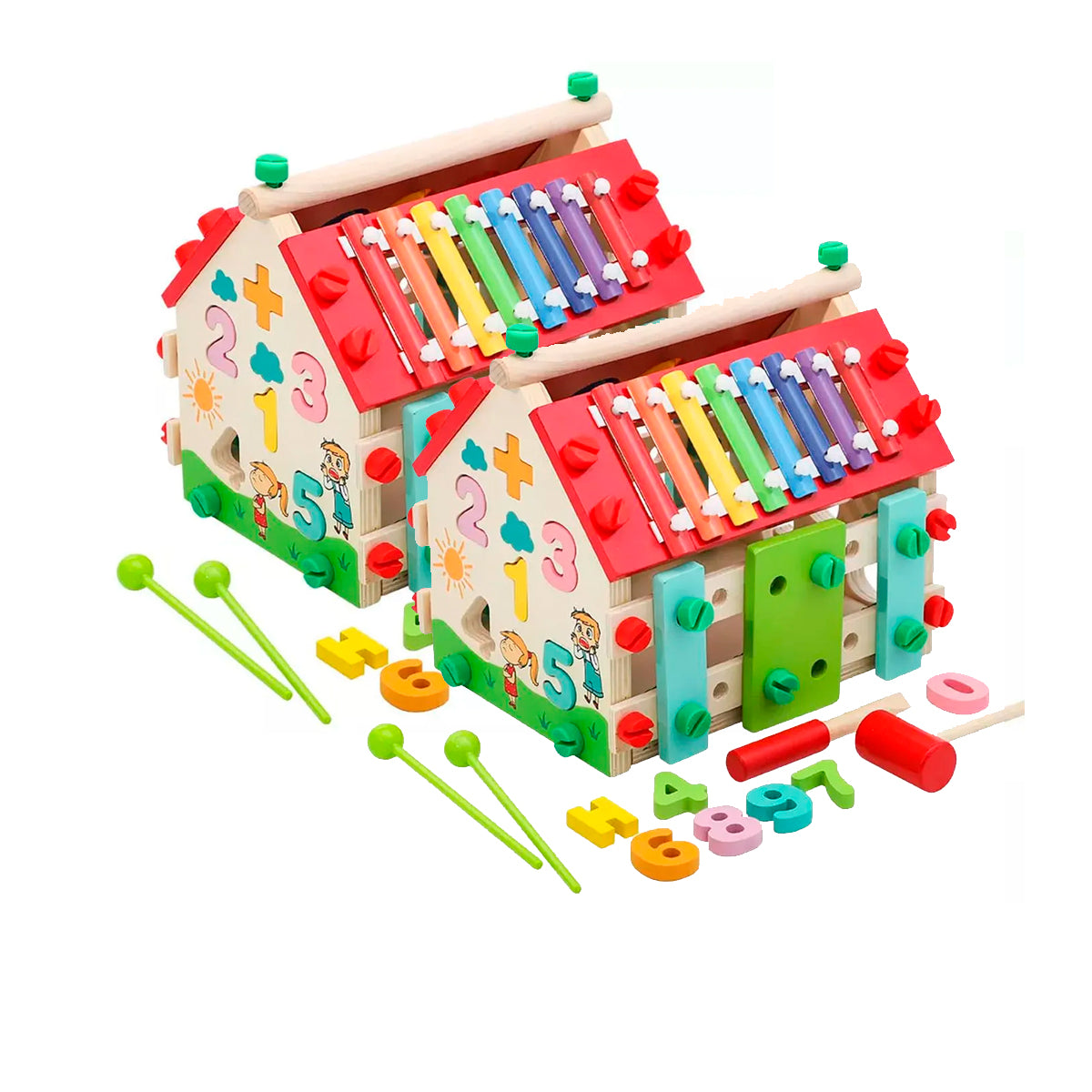 JUEGO DIDÁCTICO 2 UN CASA MULTIFUNCIONAL - 1