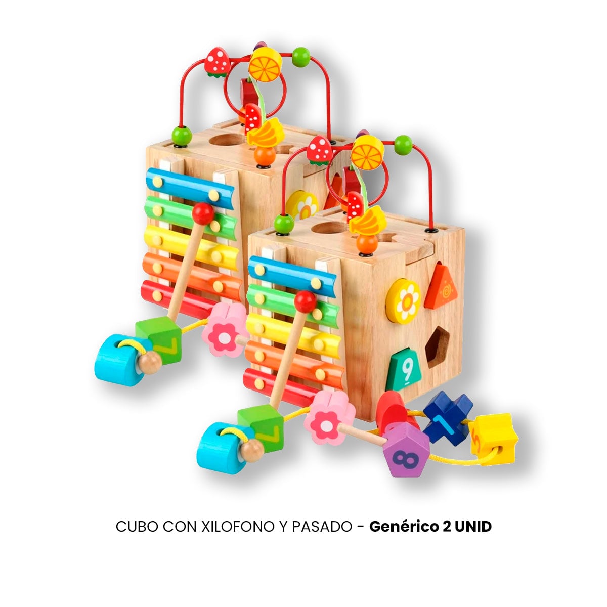 JUEGO DIDÁCTICO 2 UN CUBO XILOFONO PASADO - 2