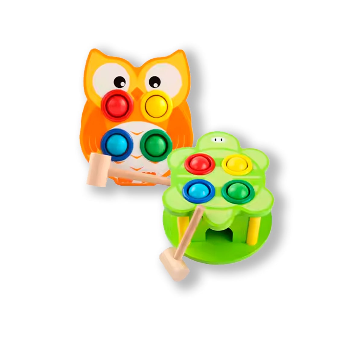 JUEGO DIDÁCTICO ANIMALITOS MARTILLO NIÑOS - 1