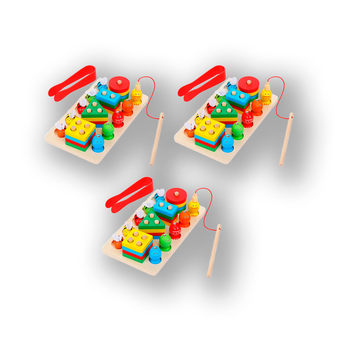 JUEGO DIDÁCTICO 3 UN PLANTADO X4 PINZA - 1