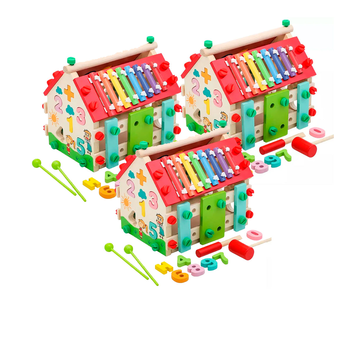 JUEGO DIDÁCTICO 3 UN CASA MULTIFUNCIONAL - 1