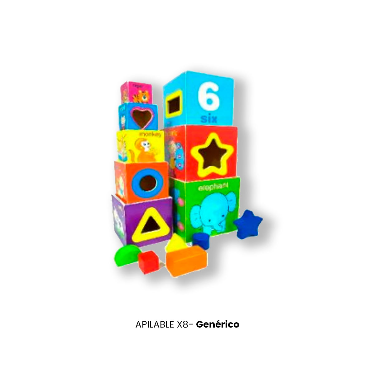 JUEGO DIDÁCTICO APILABLE X8 - 2