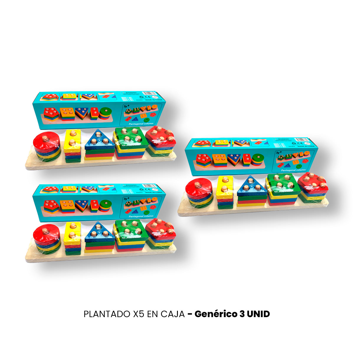 JUEGO DIDÁCTICO 3 UN PLANTADO X5 CAJA - 2