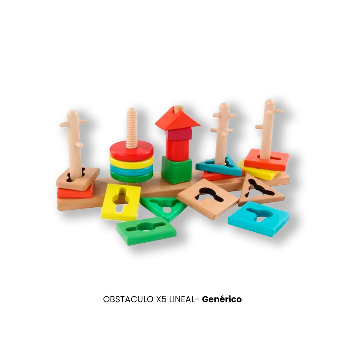 JUEGO DIDÁCTICO OBSTÁCULO X 5 LINEAL - 2