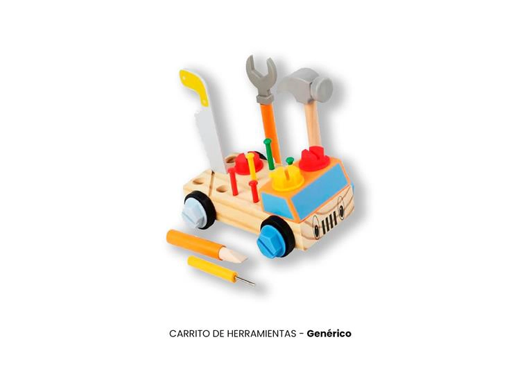 JUEGO DIDÁCTICO CARRITO HERRAMIENTAS - 1