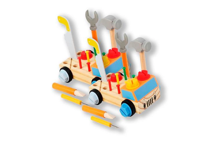 JUEGO DIDÁCTICO CARRITO HERRAMIENTAS - 2