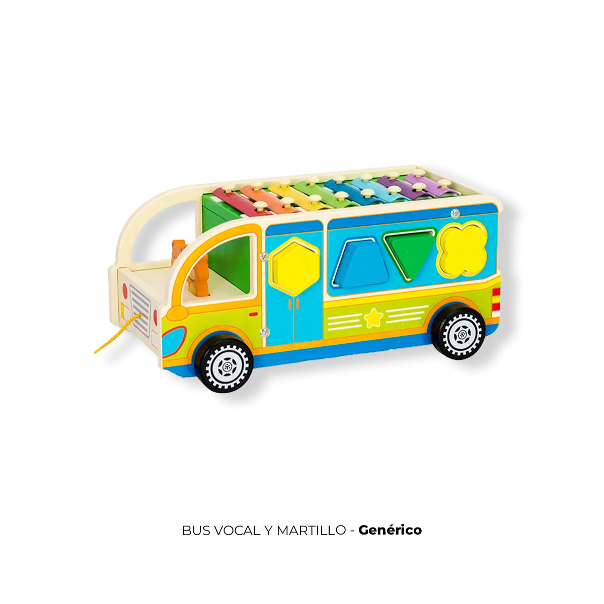 JUEGO DIDÁCTICO BUS VOCAL MARTILLO - 2