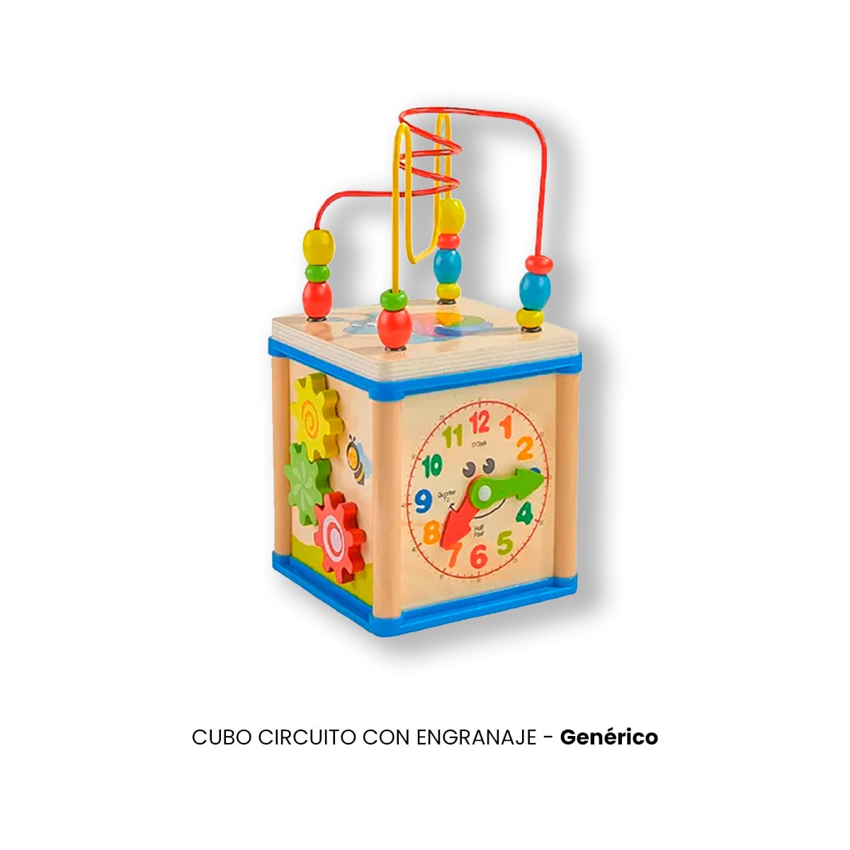 JUEGO DIDÁCTICO CUBO CIRCUITO ENGRANAJE - 2