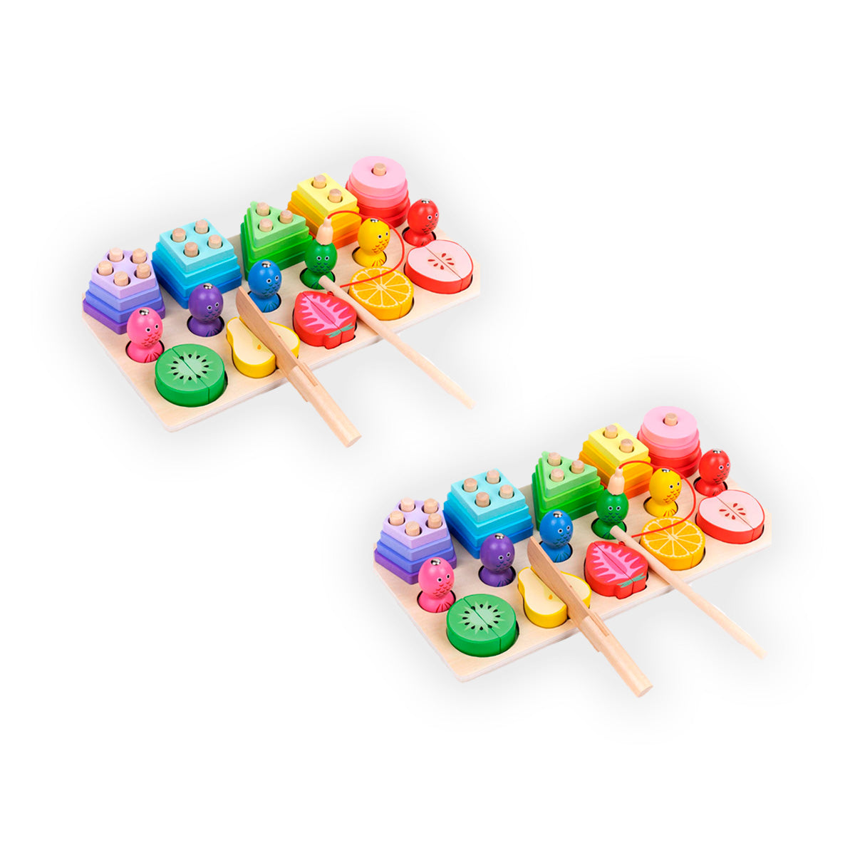 JUEGO DIDÁCTICO 2 UN PLANTADO PESCA ABEJA - 1