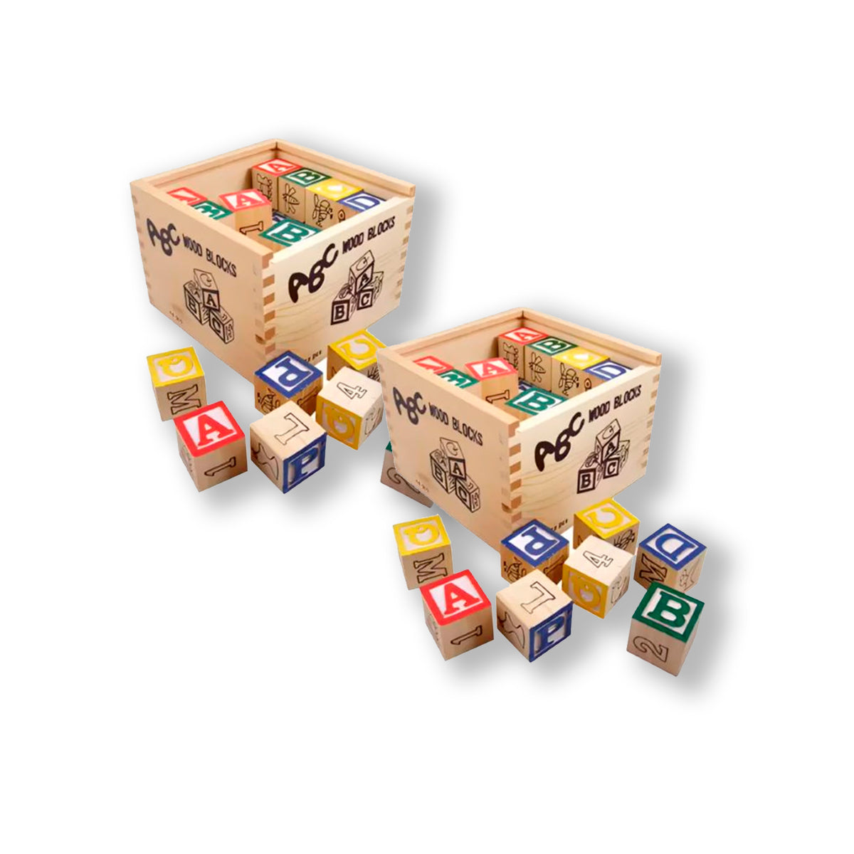 JUEGO DIDÁCTICO 2 UN CUBO X27 PCS - 1