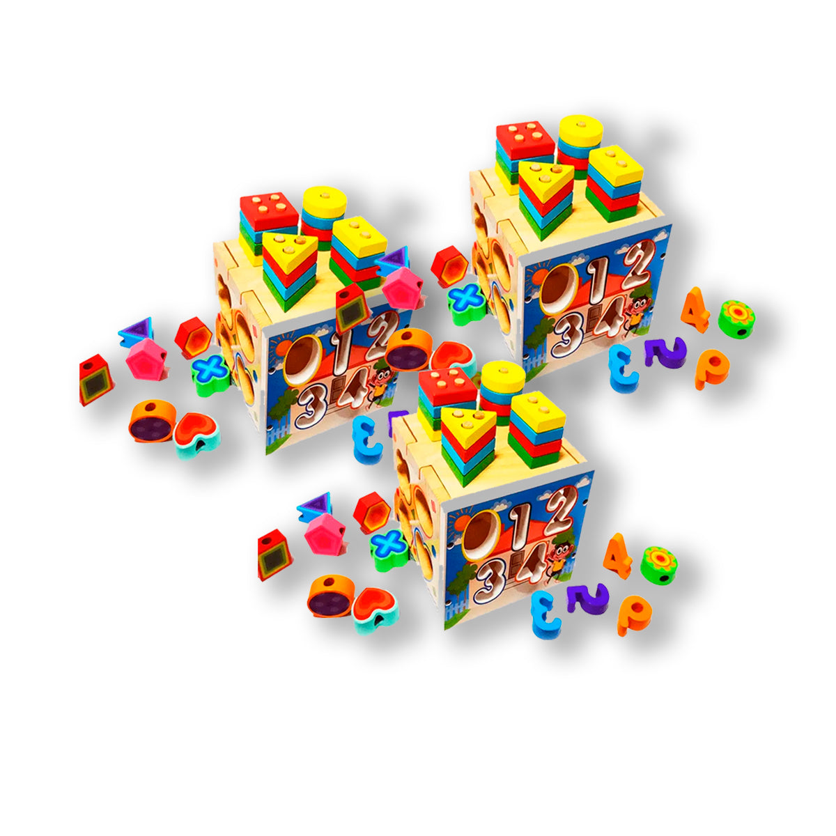 JUEGO DIDÁCTICO 3 UN CUBO OBSTACULO - 1
