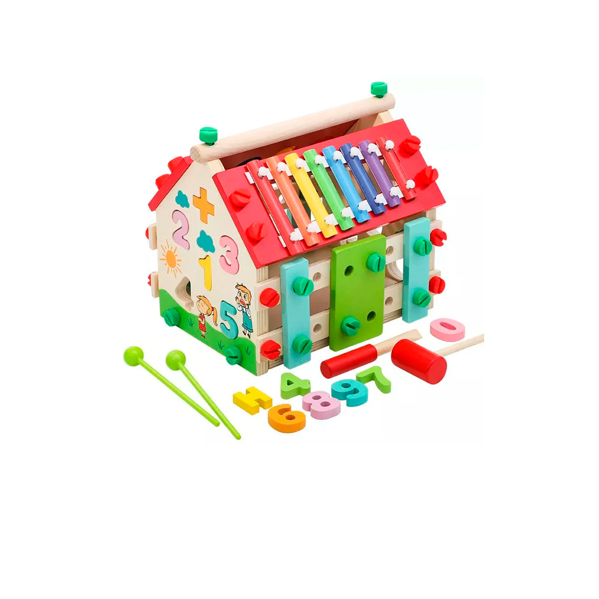 JUEGO DIDÁCTICO CASA MULTIFUNCIONAL - 1