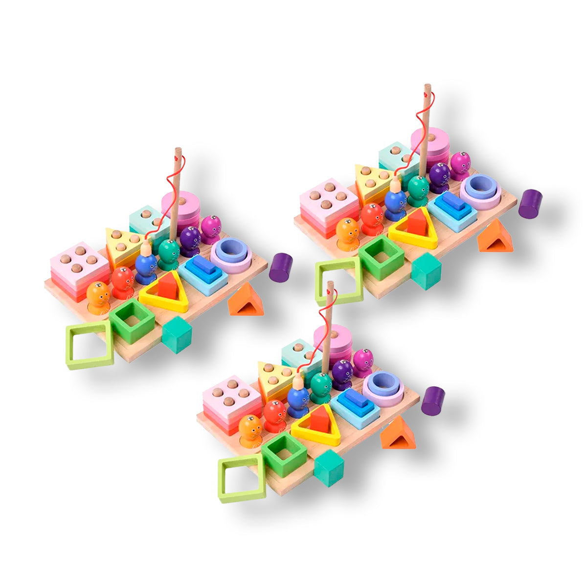 JUEGO DIDÁCTICO SET PESCA 3 EN 1 - 1