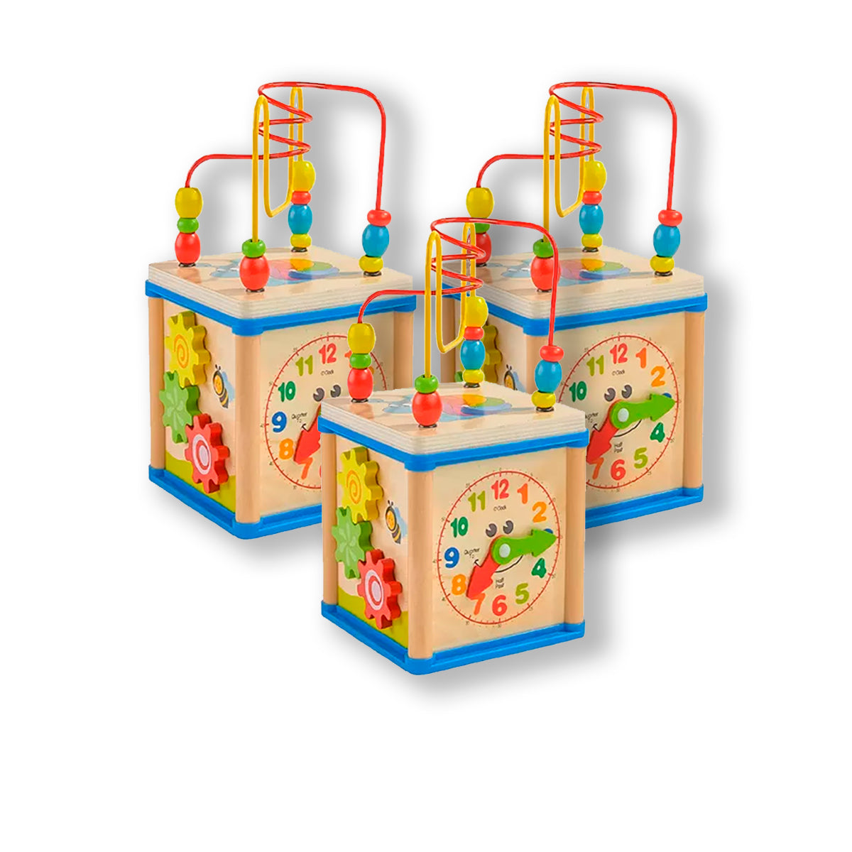 JUEGO DIDÁCTICO 3 UN CUBO CIRCUITO ENGRANAJE - 1