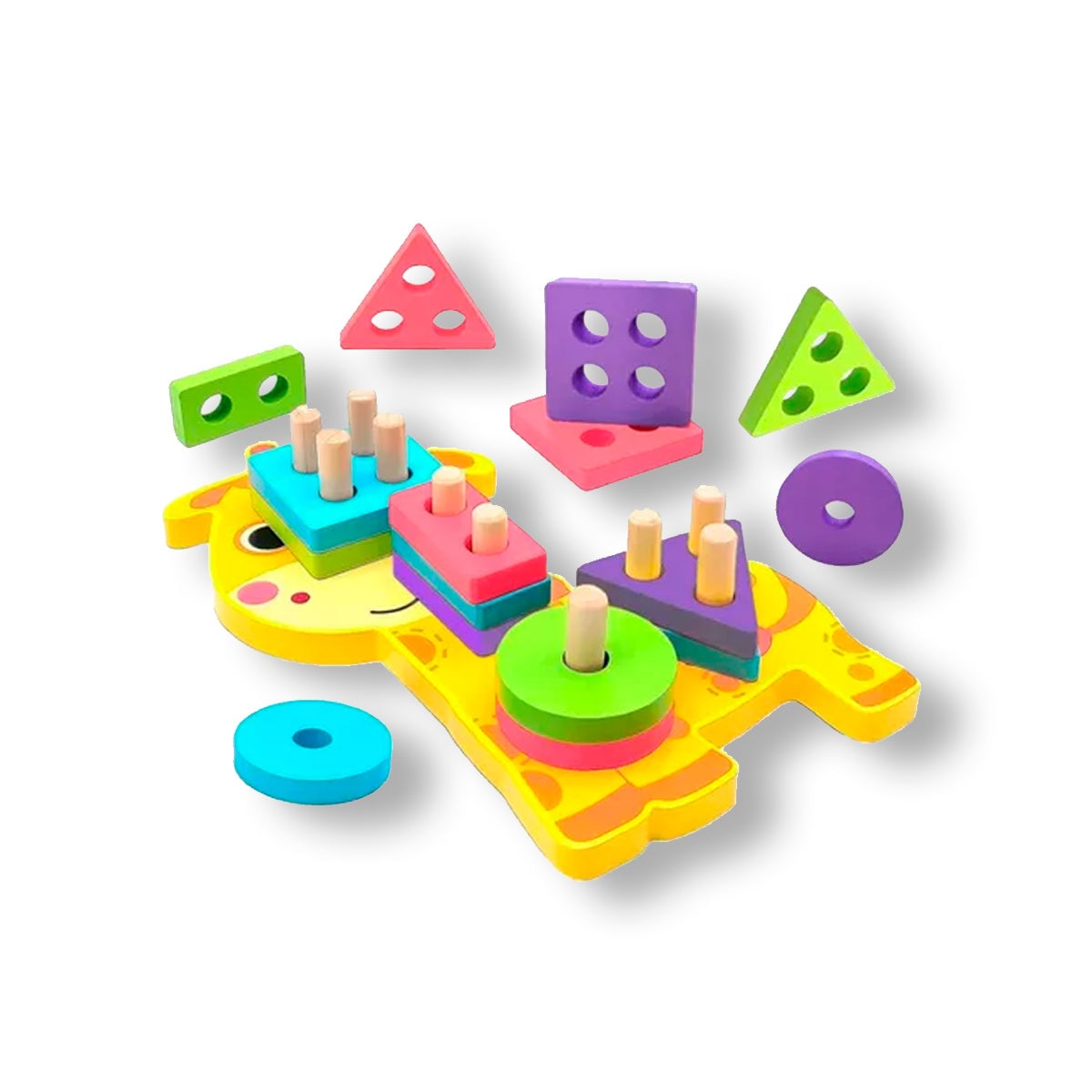 JUEGO DIDÁCTICO PLANTADO X4 JIRAFA - 1