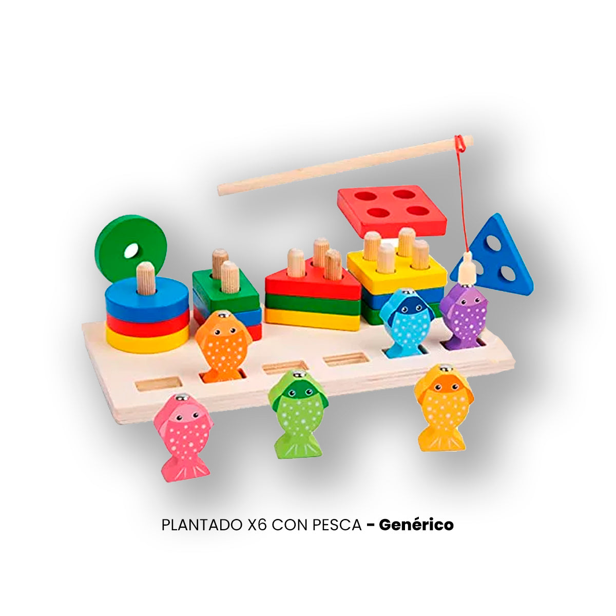 JUEGO DIDÁCTICO PLANTADO X 6 PESCA - 2