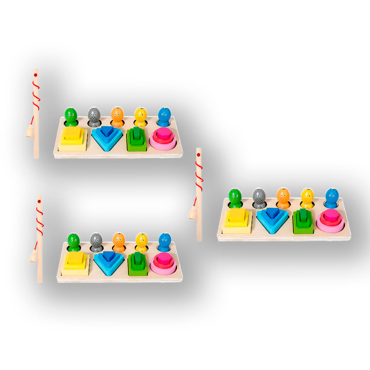 JUEGO DIDÁCTICO 3 UN APILABLE PESCA - 1