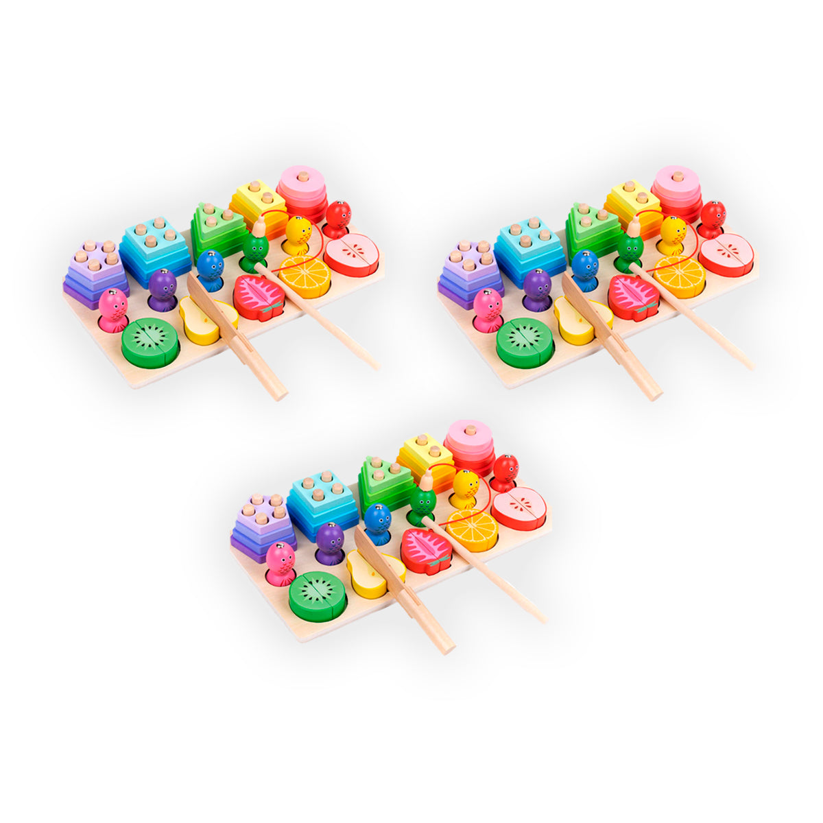 JUEGO DIDÁCTICO 3 UN PLANTADO PESCA ABEJA - 1
