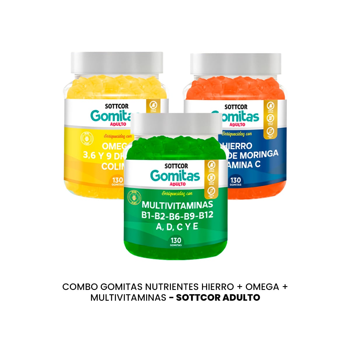 ZINC OROTATO NIÑOS + OMEGA NIÑOS + MULTIVITAMINAS NIÑOS - 2