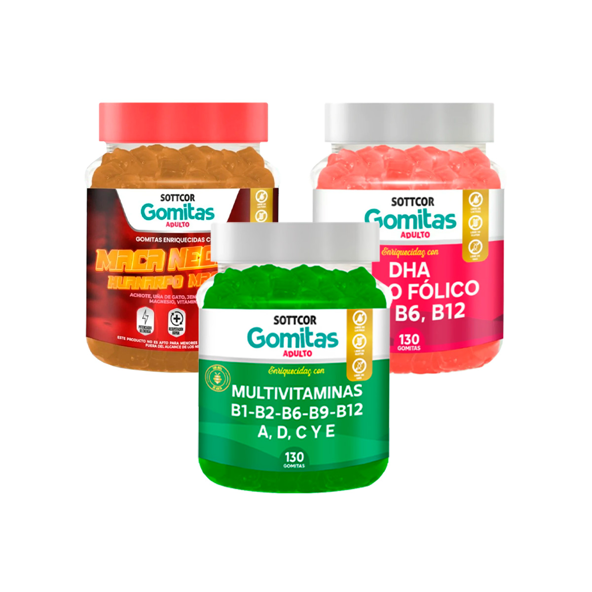 PROPÓLEOS + ESPIRULINA + OMEGA - 1