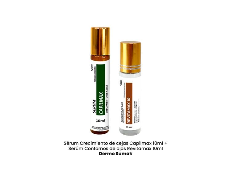SÉRUM CRECIM CEJAS CAPIL 10ML SUMAK + SÉRUM CONTORNOS OJOS REVITAMAX - 2