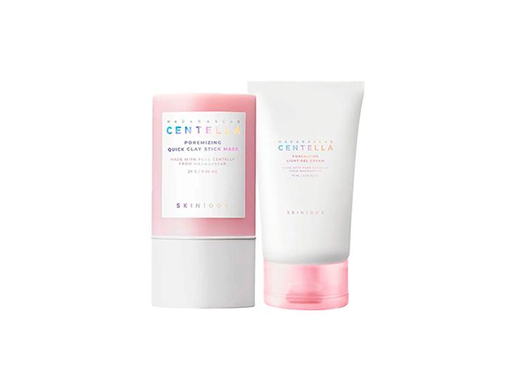 MASCARILLA ARCILLA MADAGASCAR CENTELLA POREMIZING  + LIGHT GEL CREAM - 1