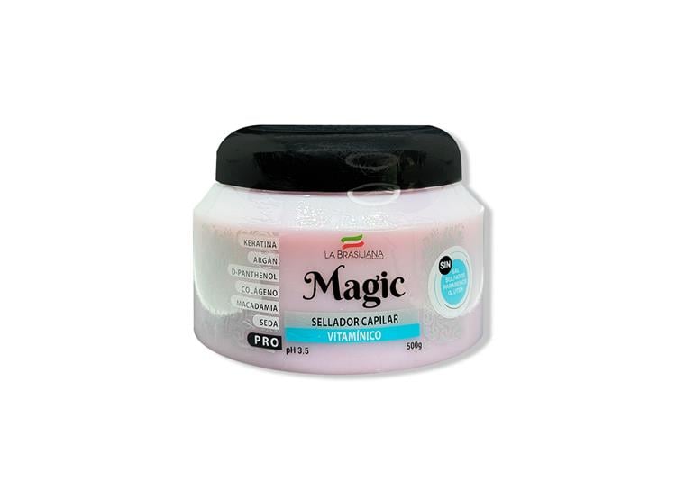 SELLADOR CAPILAR VITAMÍNICO PRO - LA BRASILIANA 500G - 3