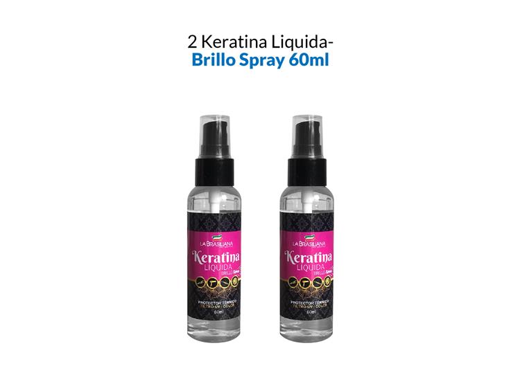 2 KERATINA LIQUIDA- BRILLO SPRAY 60ML - 1