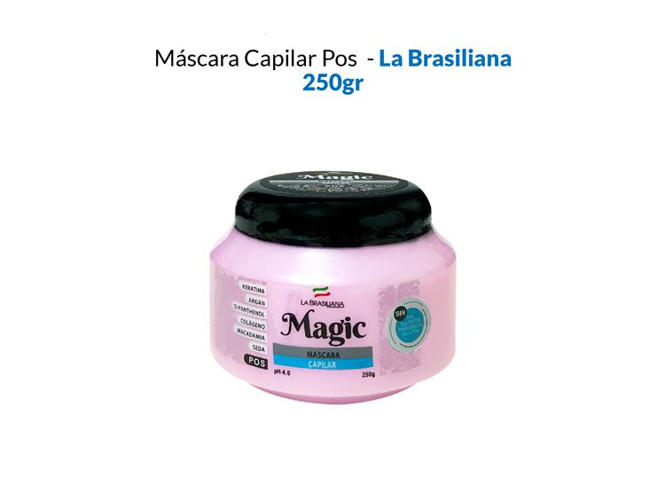 MÁSCARA CAPILAR POS - LA BRASILIANA 250GR - 1