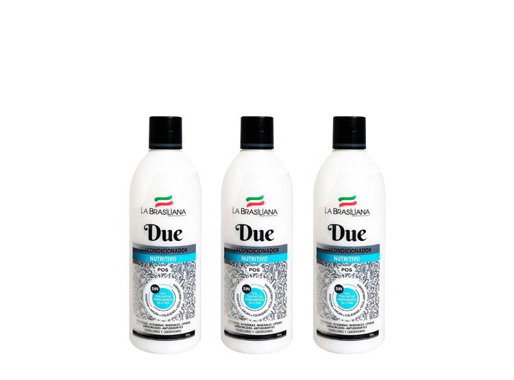 3 REACONDICIONADOR DUE-POS 500GR - LA BRASILIANA - 1