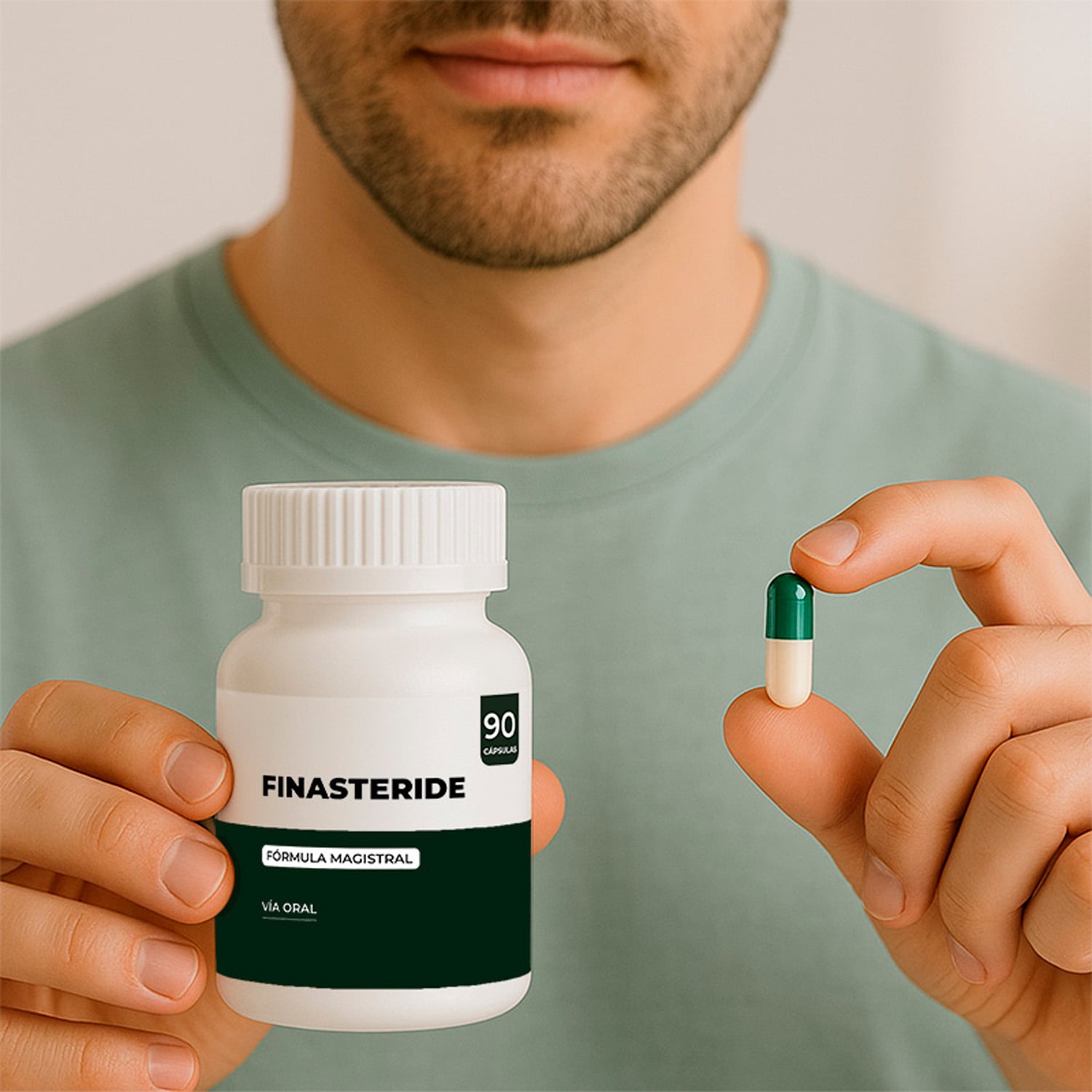 FINASTERIDE CONTRA LA CAIDA CAPILAR 90 CAPS + REGALO - 3