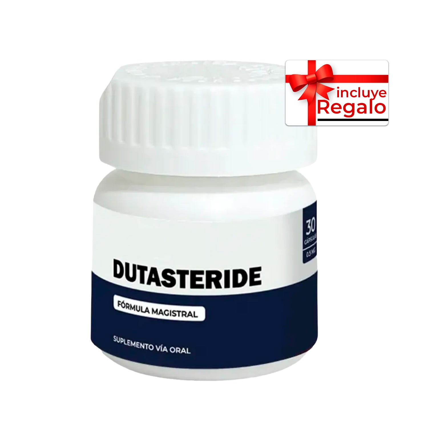 DUTASTERIDE CONTRA LA CAIDA CAPILAR 30 CAPS + REGALO - 1
