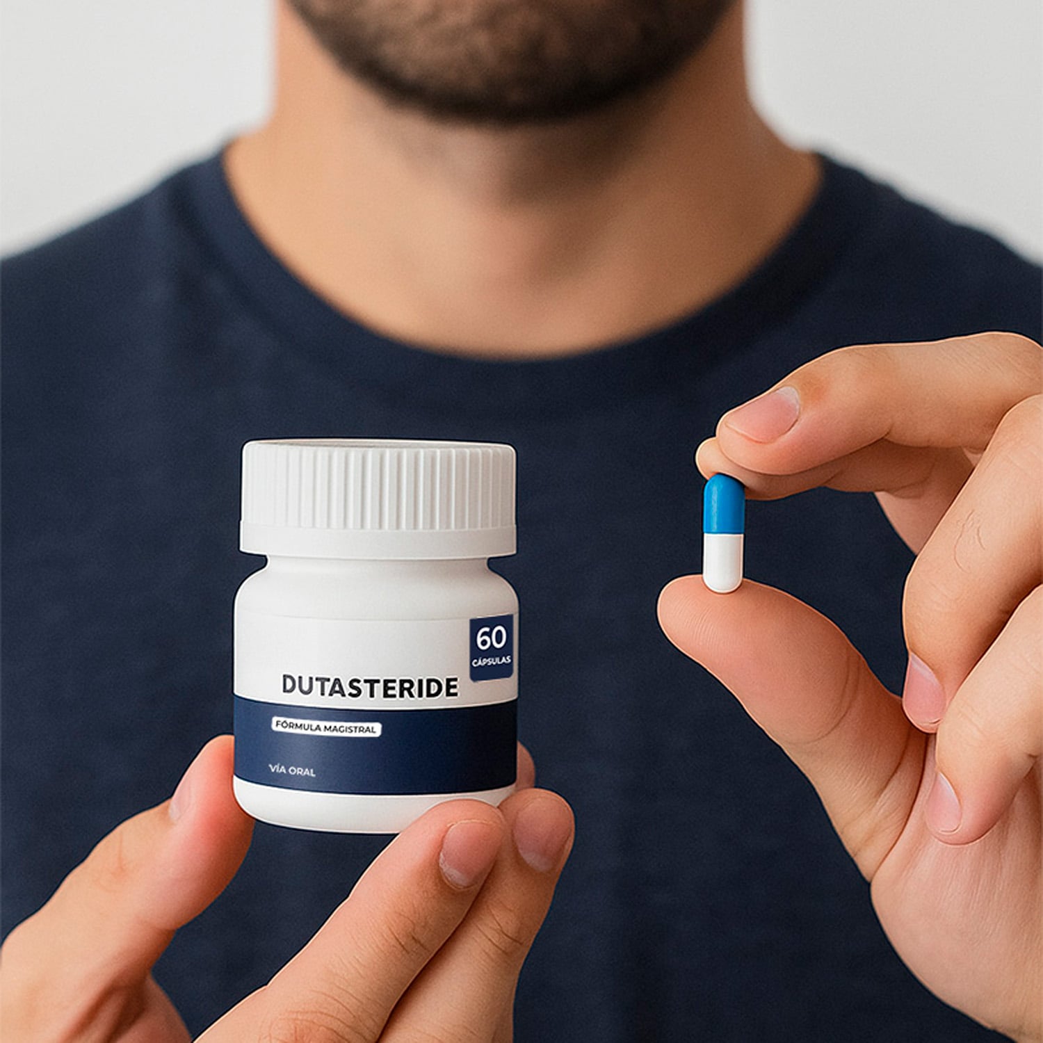 DUTASTERIDE CONTRA LA CAIDA CAPILAR 30 CAPS + REGALO - 3