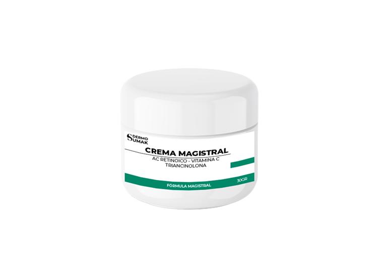 CREMA MAGISTRAL Y AC RETINOICO 0.025% Y VITAMINA C 3% Y TRIANCINOLONA 0.025% DERMO SUMAK - 1