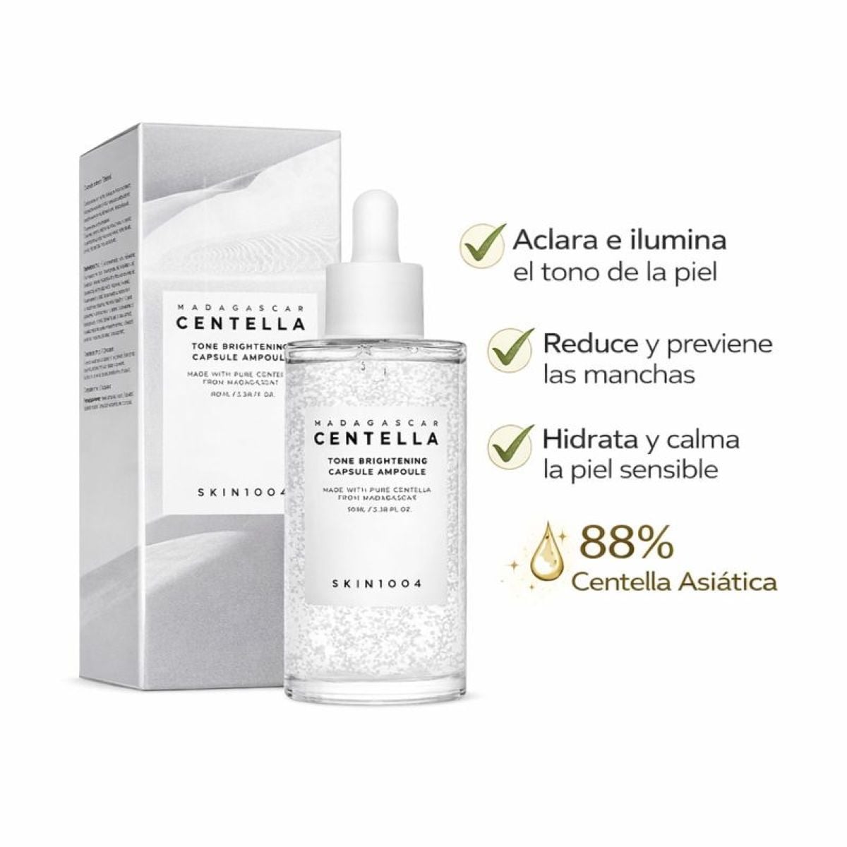 SKIN1004 50ML MADAGASCAR CENTELLA TONE BRIGHTENING CAPSULE AMPOULE - 1