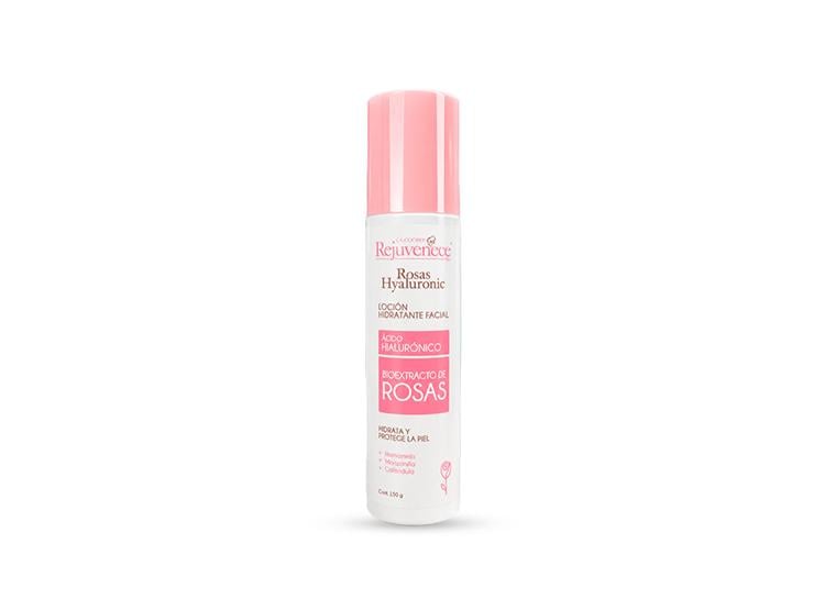 LOCIÓN HIDRATANTE FACIAL CON ÁCIDO HIALURÓNICO Y BIOEXTRACTO DE ROSAS 150GR - 1