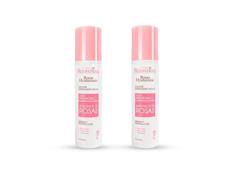 LOCIÓN HIDRATANTE FACIAL CON ÁCIDO HIALURÓNICO Y BIOEXTRACTO DE ROSAS 150GR 2UND - 1