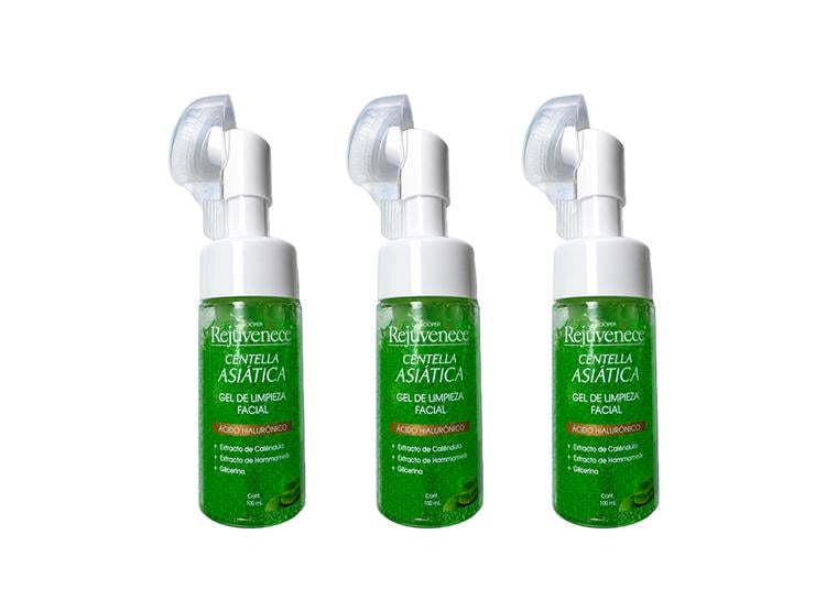 GEL DE LIMPIEZA EXTRACTO DE CENTELLA ASIÁTICA CON ÁCIDO HIALURÓNICO 100ML 3UND - 1