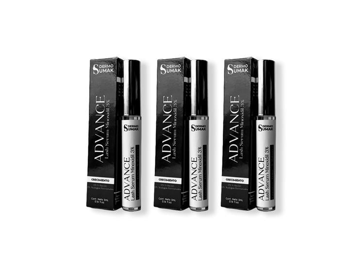 ADVANCE LASH SERUM MINOXIDIL 3% 5ML DERMOSUMAK 3UND - 1