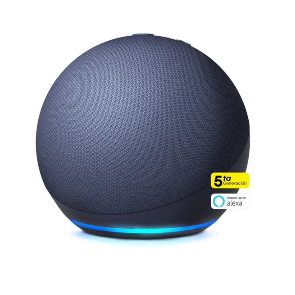 ALTAVOZ INTELIGENTE AMAZON ECHO DOT 5TA CONTROL DE VOZ CON ALEXA - 1