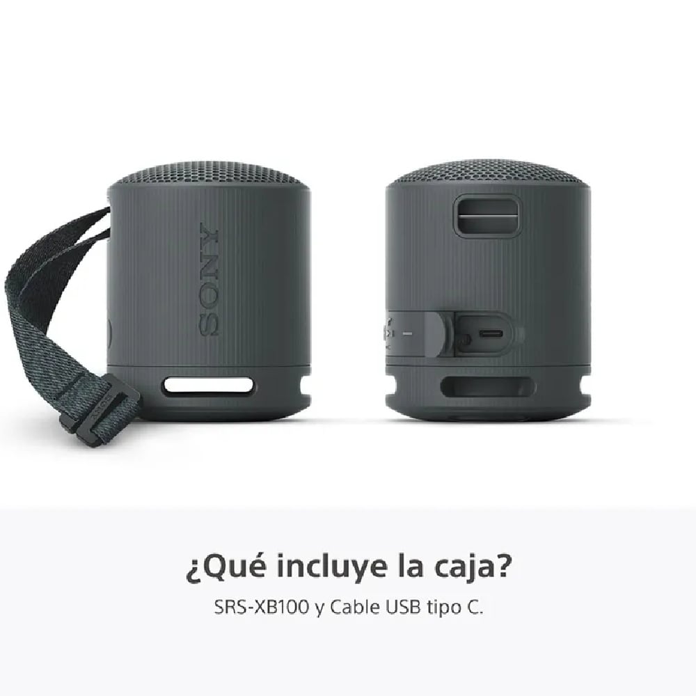 PARLANTE BLUETOOTH SONY SRS-XB100 PORTÁTIL - 3