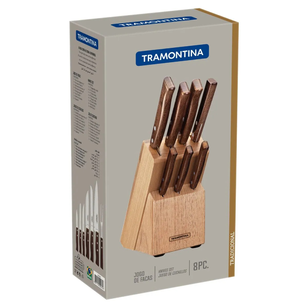 JUEGO DE CUCHILLOS TRAMONTINA TRADICIONAL 8 PZ - 22299026 - 3