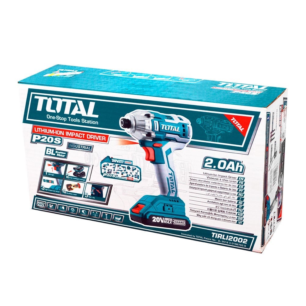 ATORNILLADOR DE IMPACTO INALÁMBRICO 20V - TIRLI2002 - 4