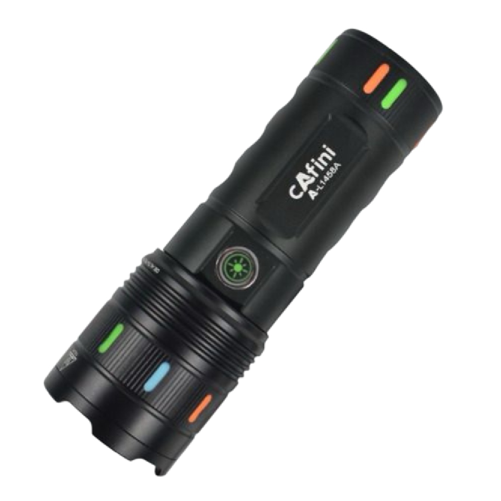 LINTERNA DE LARGO ALCANCE CAFINI A-L1458A 3000M DE DISTANCIA LUZ LED - 1