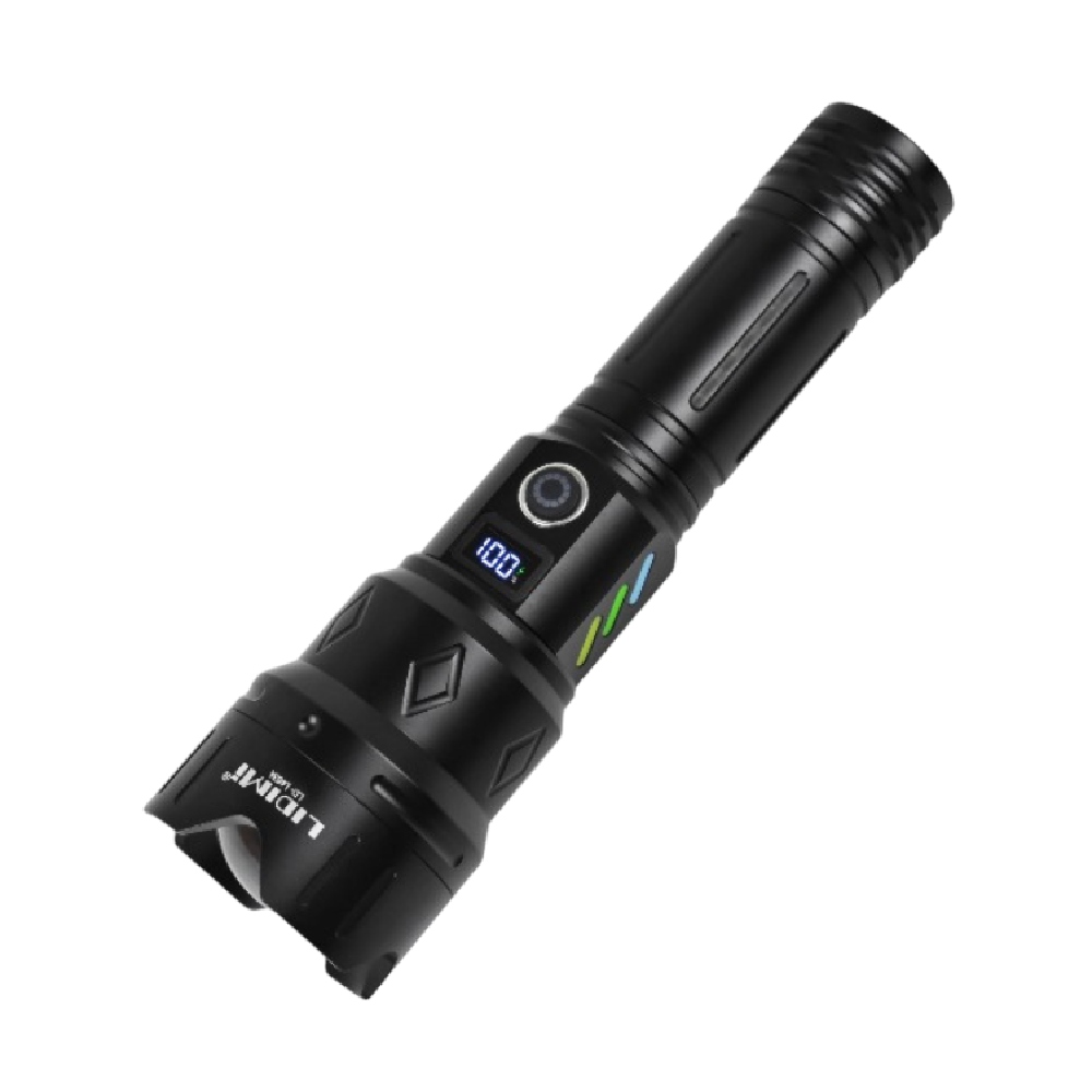 LINTERNA DE LARGO ALCANCE LIDIMI LD-L463A 2000M DE DISTANCIA LUZ LED - 1