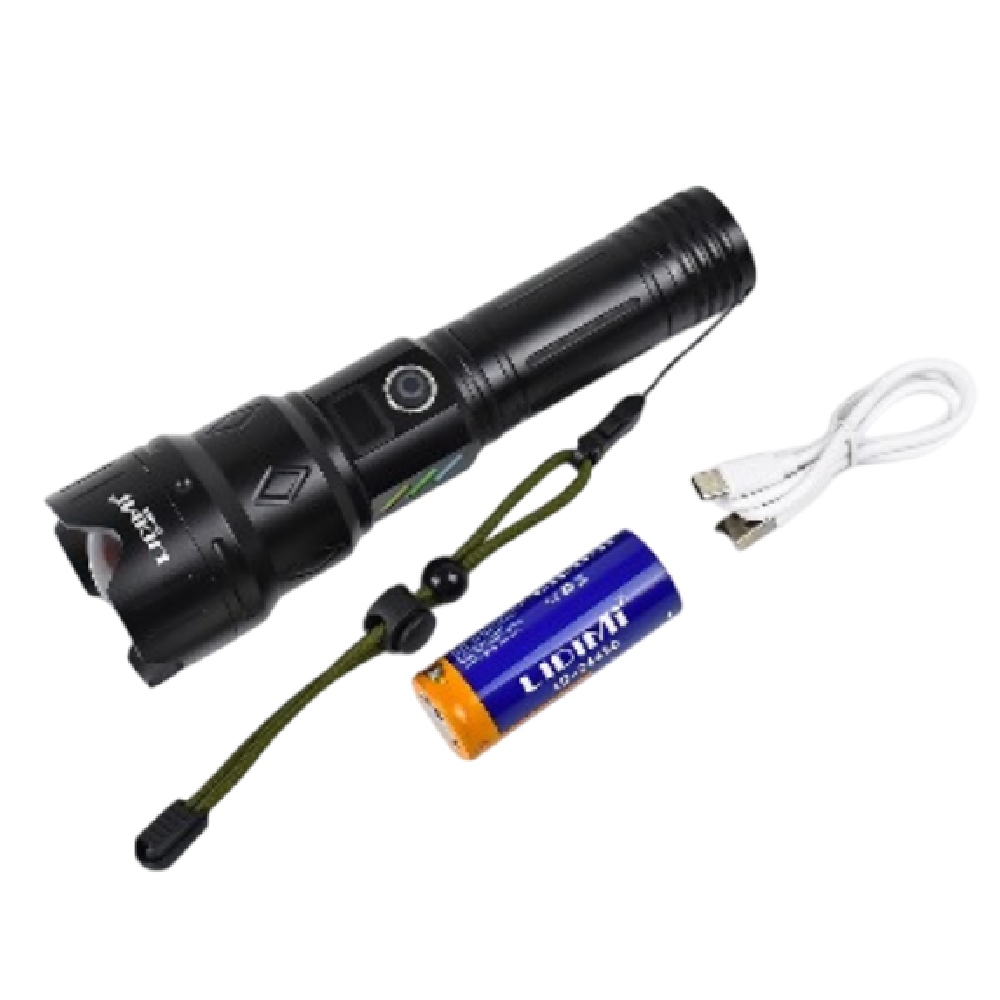 LINTERNA DE LARGO ALCANCE LIDIMI LD-L463A 2000M DE DISTANCIA LUZ LED - 2