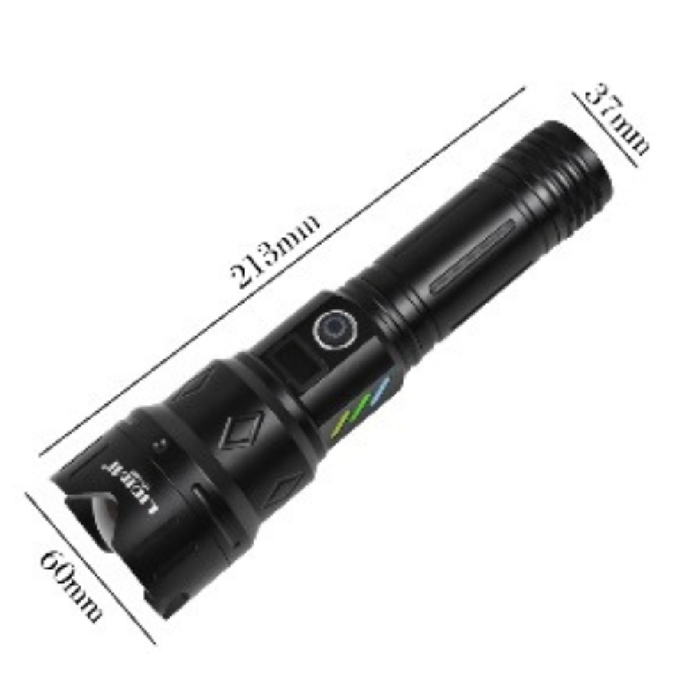 LINTERNA DE LARGO ALCANCE LIDIMI LD-L463A 2000M DE DISTANCIA LUZ LED - 4