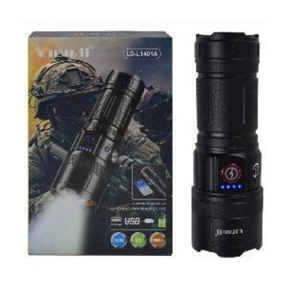 LINTERNA TÁCTICA DE LARGO ALCANCE LIDIMI LD-L1401A - 3