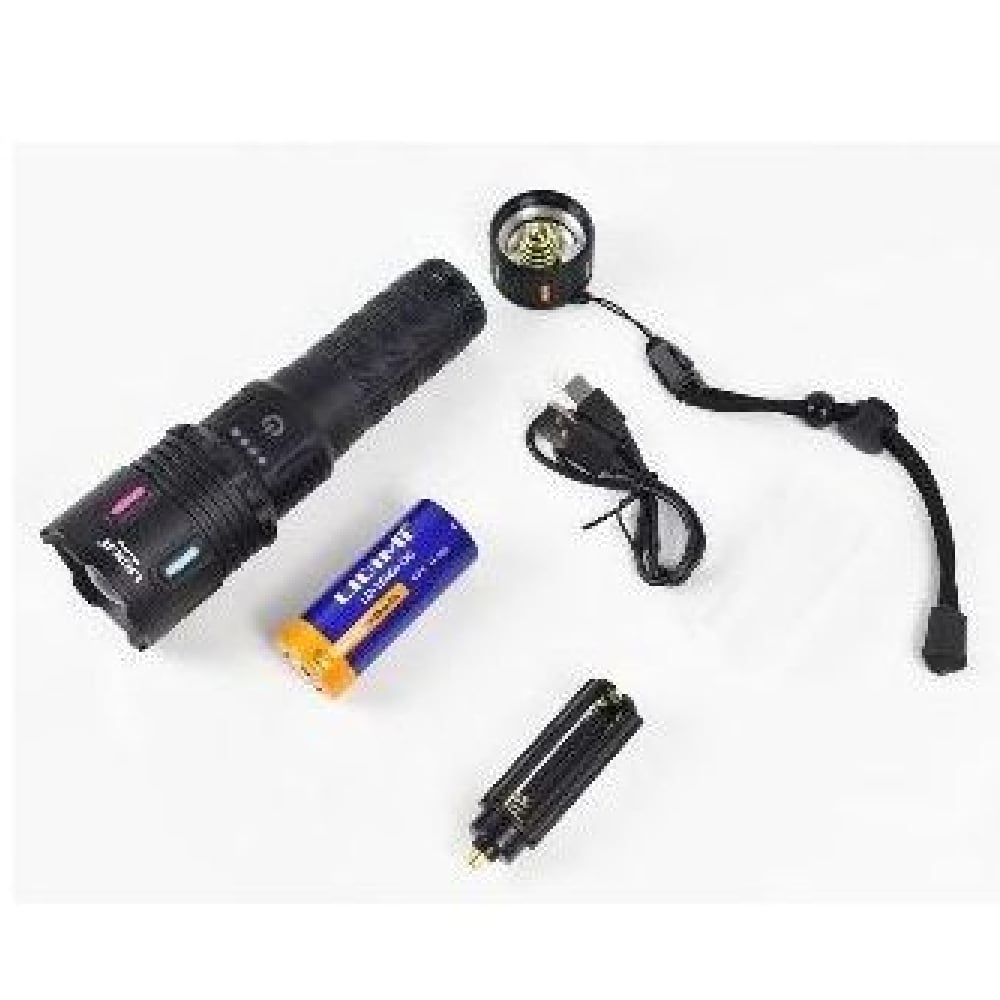 LINTERNA LED RECARGABLE DE ALTA POTENCIA LIDIMI LD-L491A - 1