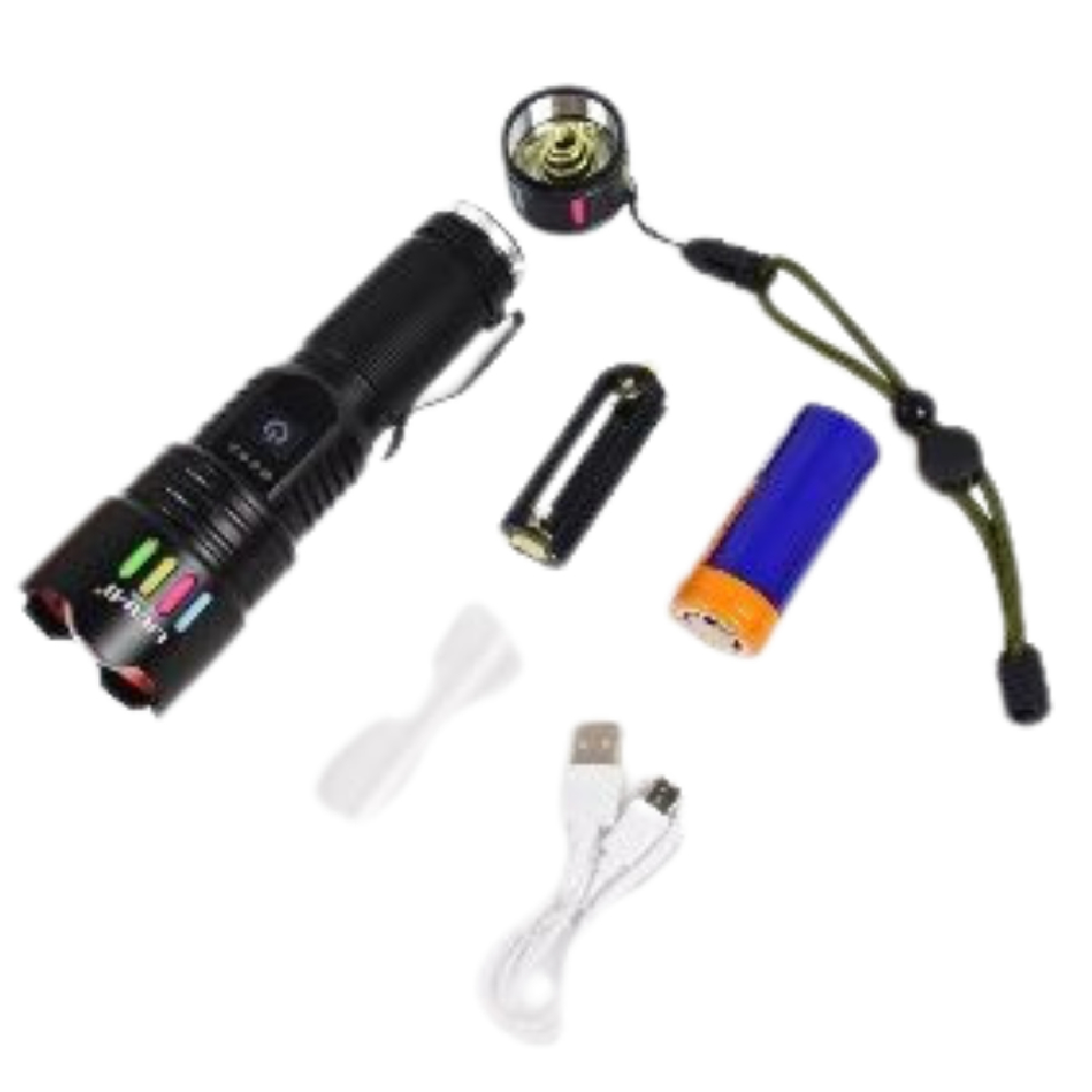 LINTERNA TÁCTICA PROFESIONAL LIDIMI LD-L495A - 2